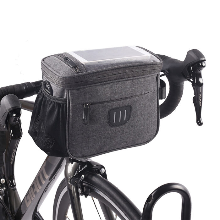 Bike Handlebar Bag Bicycle Front Bag - Image 2