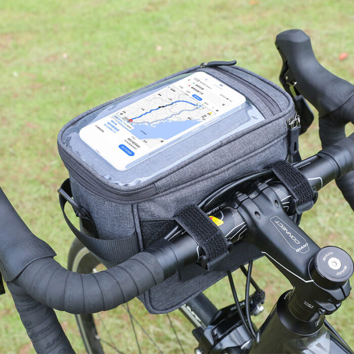 Bike Handlebar Bag Bicycle Front Bag - Image 3