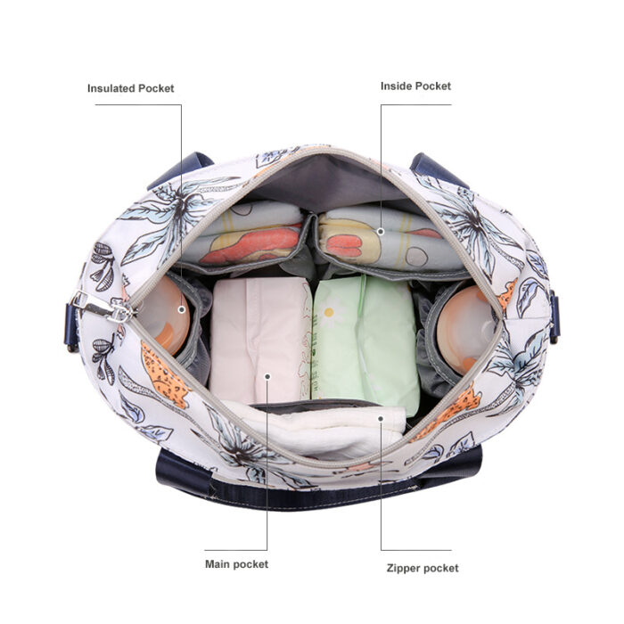 Crossbody Diaper Bag Mummy Handbag - Image 7