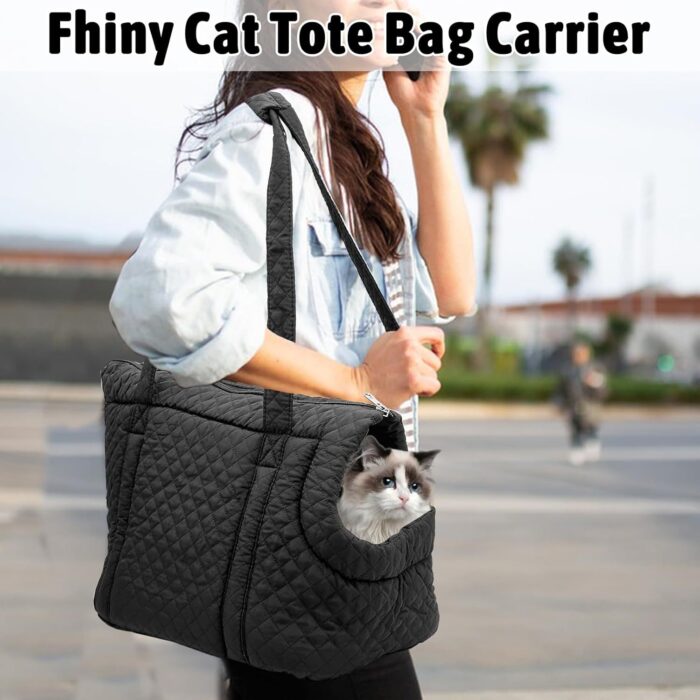 Quilting Pet Shoulder Bag - Image 5