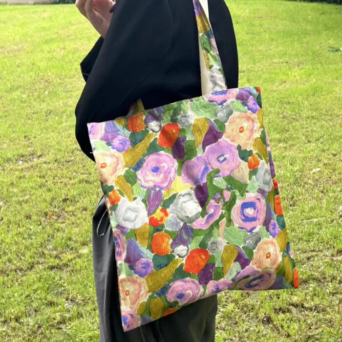 Canvas Printing Tote Bag - Image 2