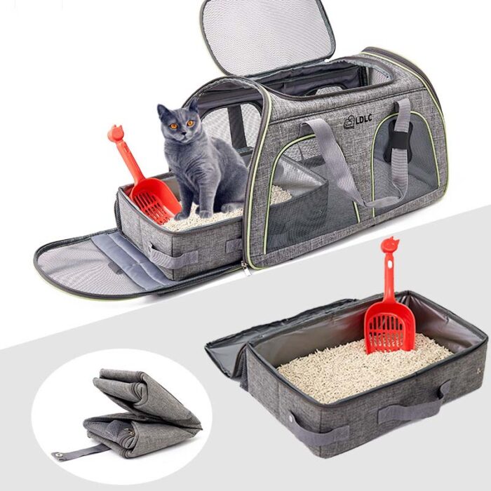 Portable Cat Litter Tray for Outdoor - Image 4