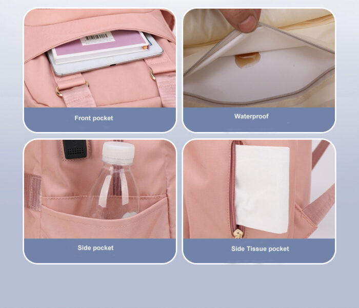 Diaper Backpack Mummy Bag - Image 5