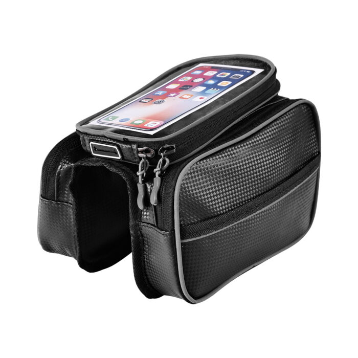 Cycling Bag with Phone Touch Pouch - Image 2