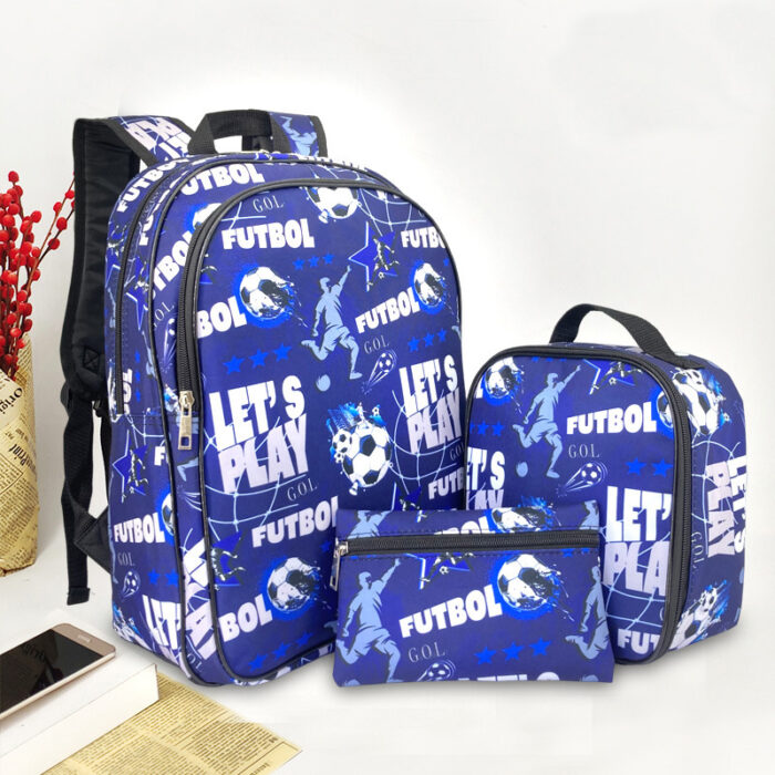 School Backpack Three-Piece Suit