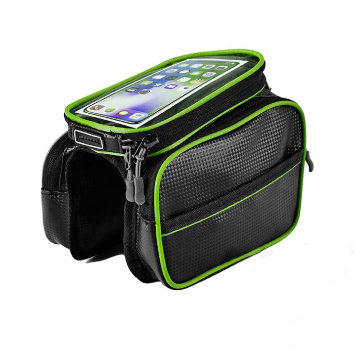 Cycling Bag with Phone Touch Pouch