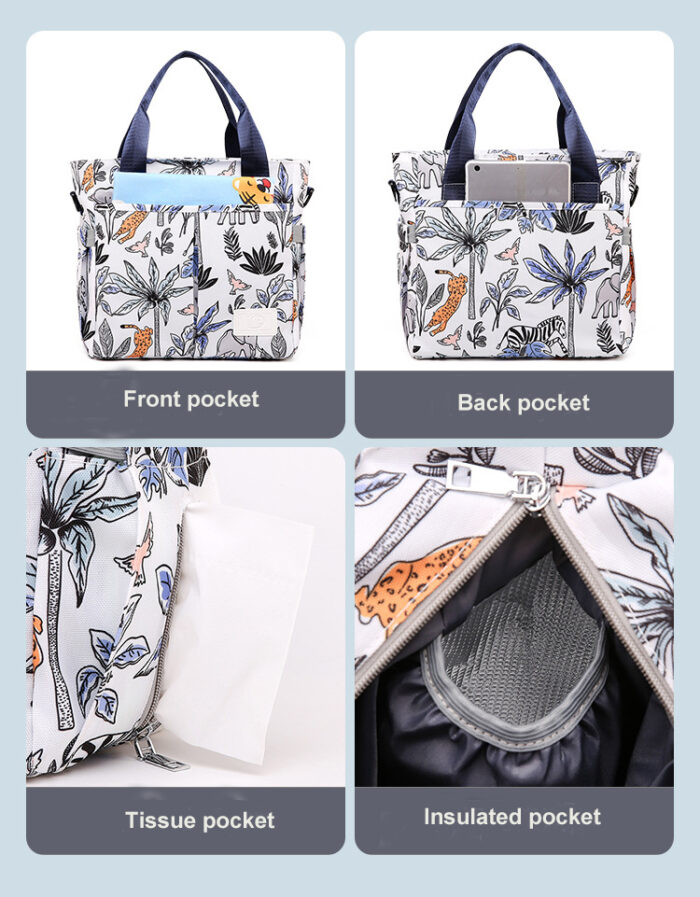 Crossbody Diaper Bag Mummy Handbag - Image 8